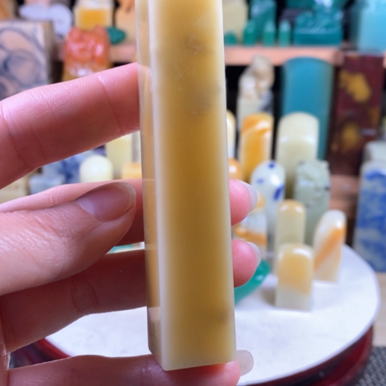 【闪购商品】青田石国*国封门菜花黄……