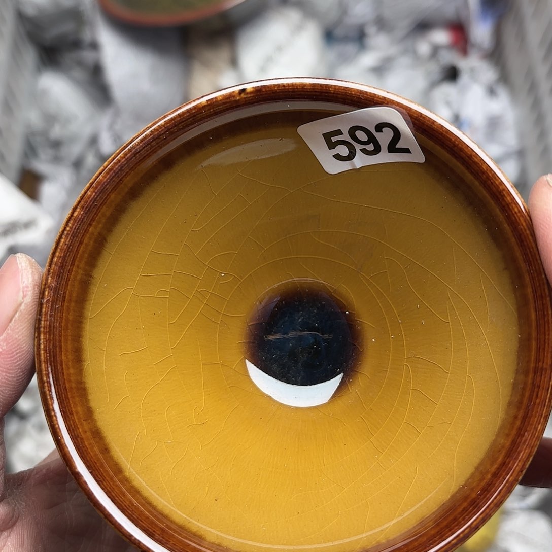 茶盏微瑕建盏主人杯一只