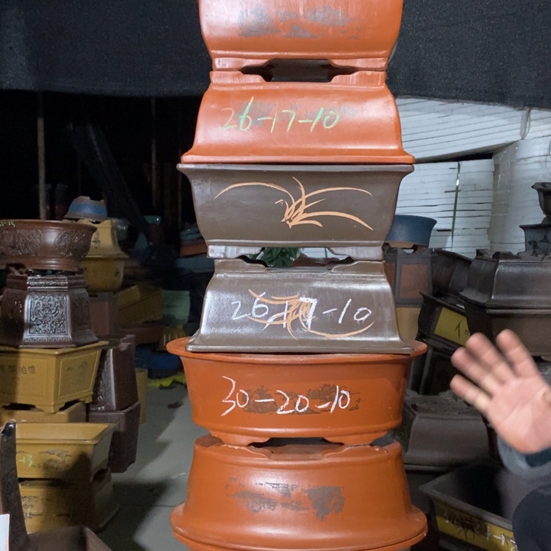 紫砂花盆紫砂紫砂