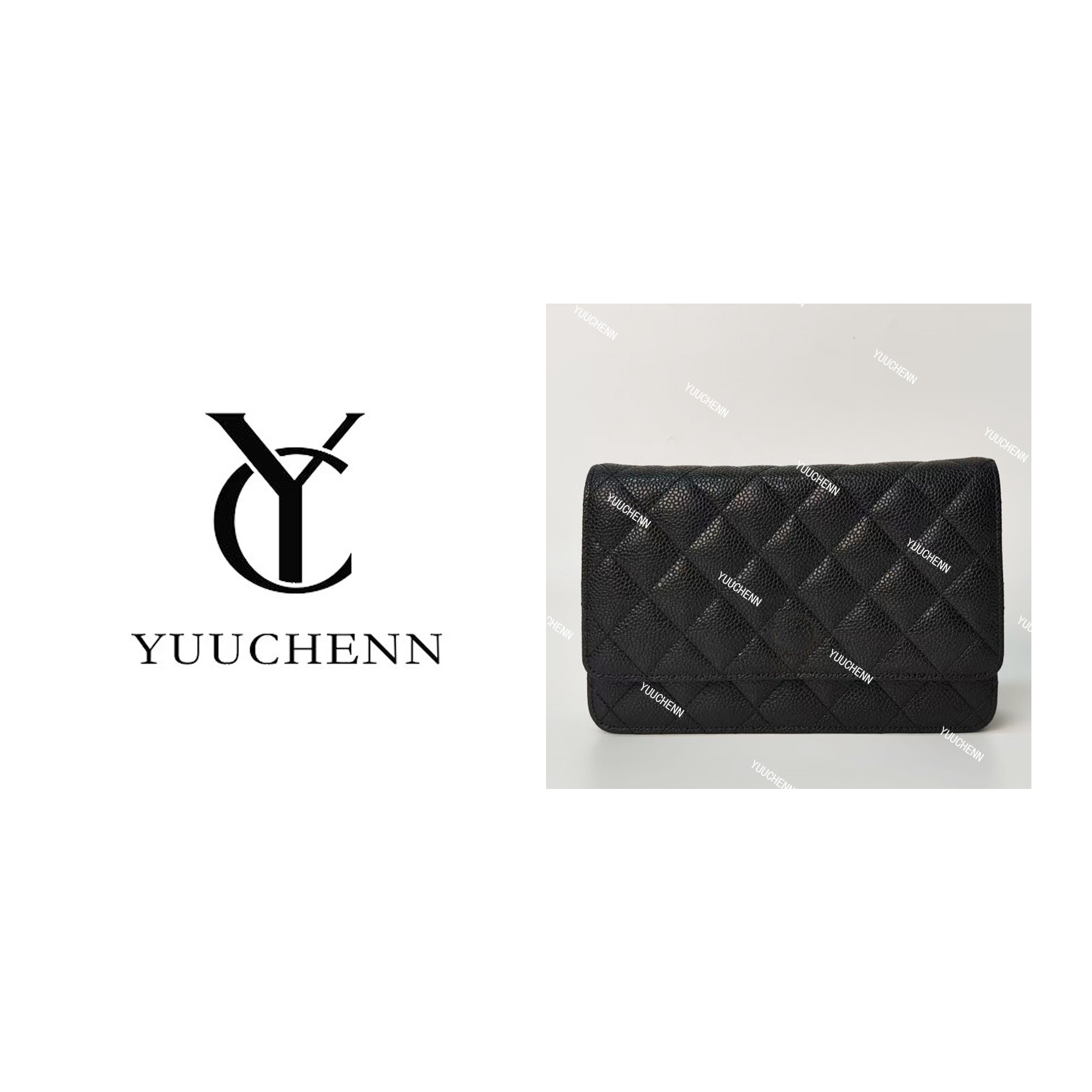 YUUCHENN/香奶奶同款【WOC】鱼子酱牛皮19cm HH5688
