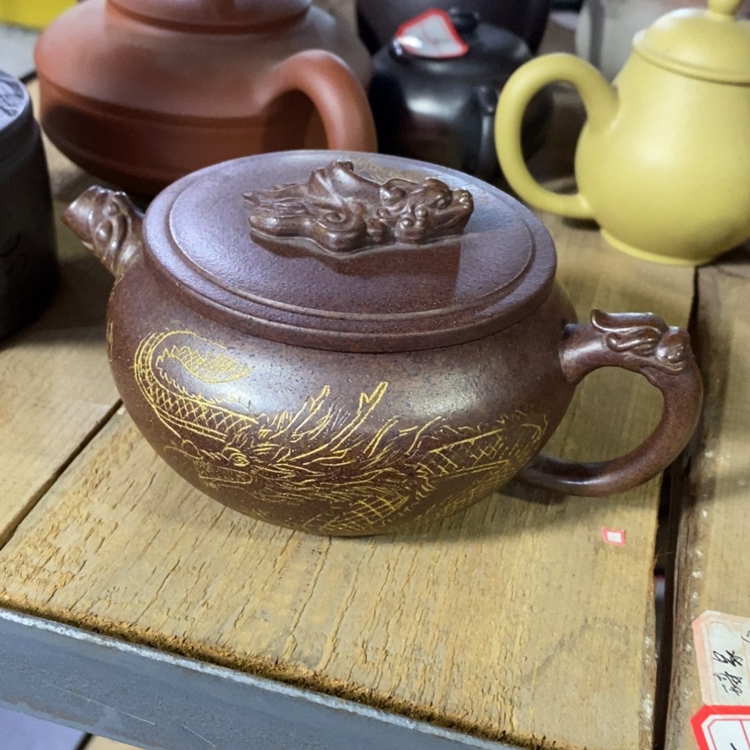 茶壶紫砂原矿手工150