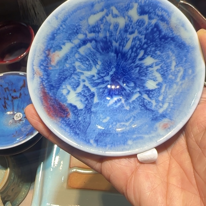 德***芝陶摆件钧瓷单杯精品系列