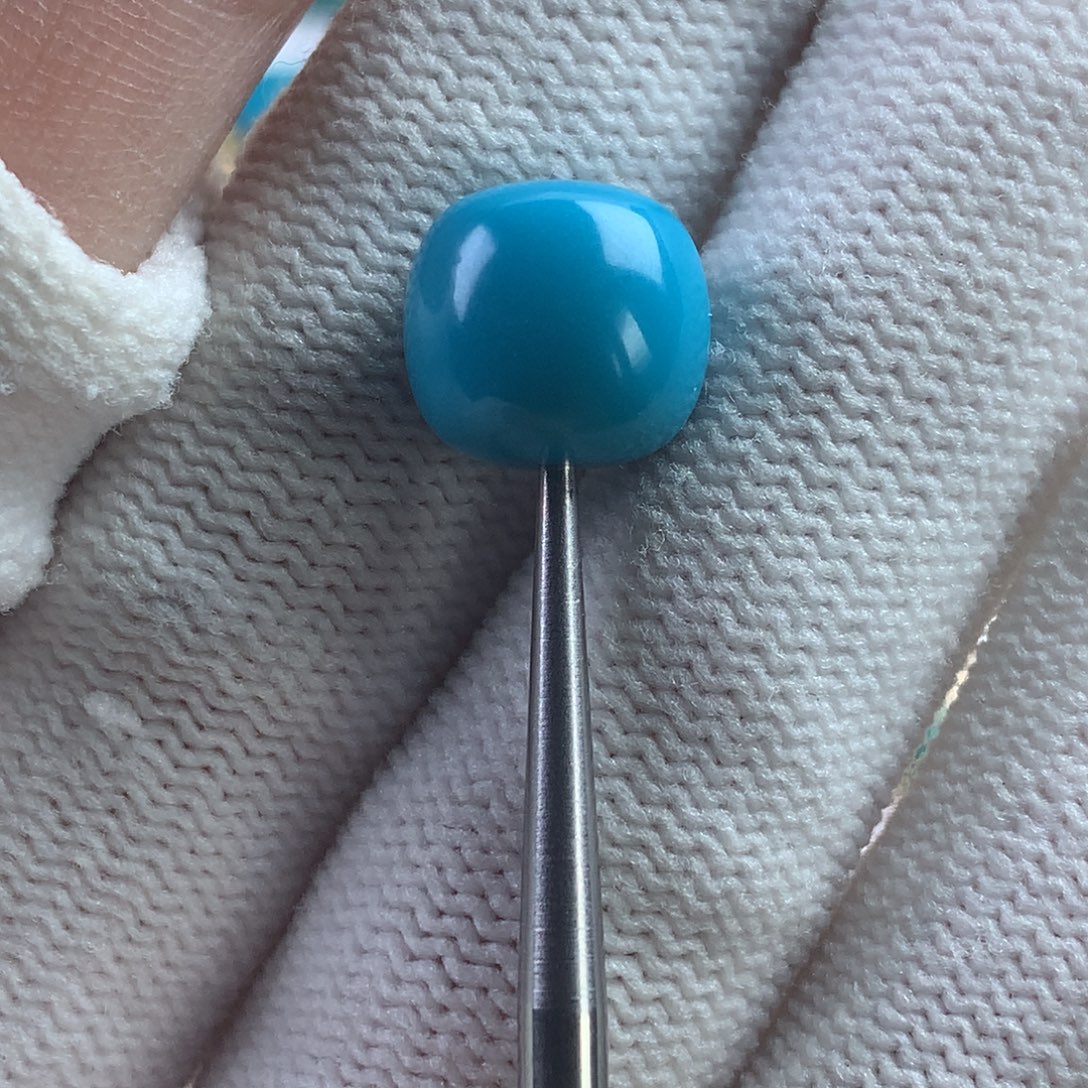 绿松石未镶嵌配饰柯10.3*9.4