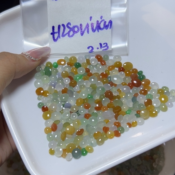 【闪购商品】定制翡翠未镶嵌薇****n不退换