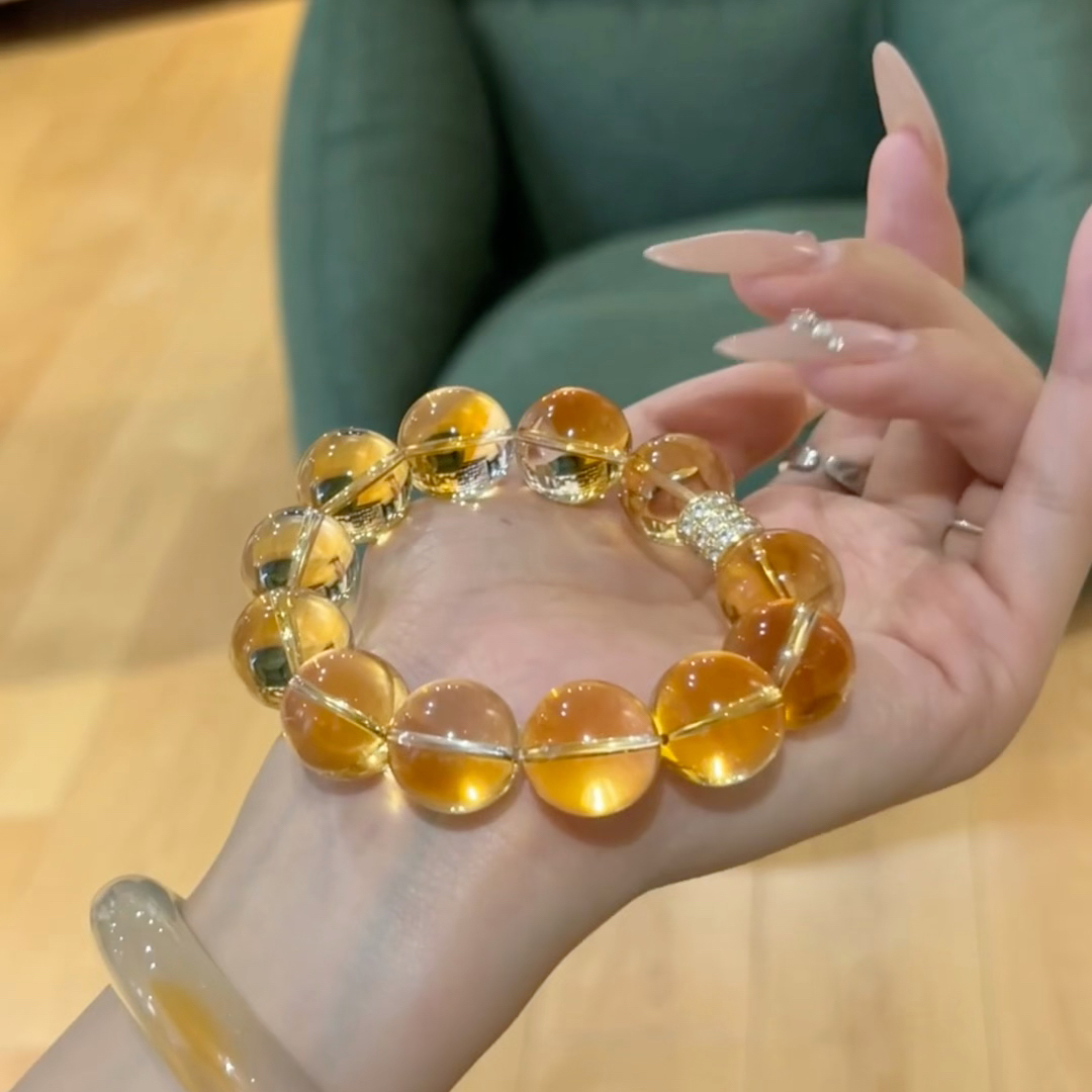 天然水晶手串玉石手链手串 多样性发一