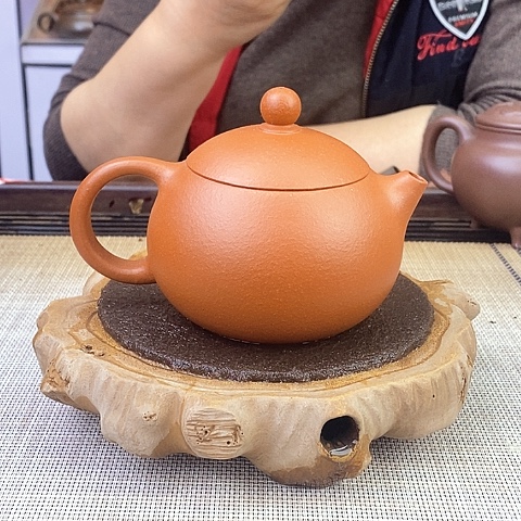 紫砂茶壶宜兴紫砂小红泥220c c