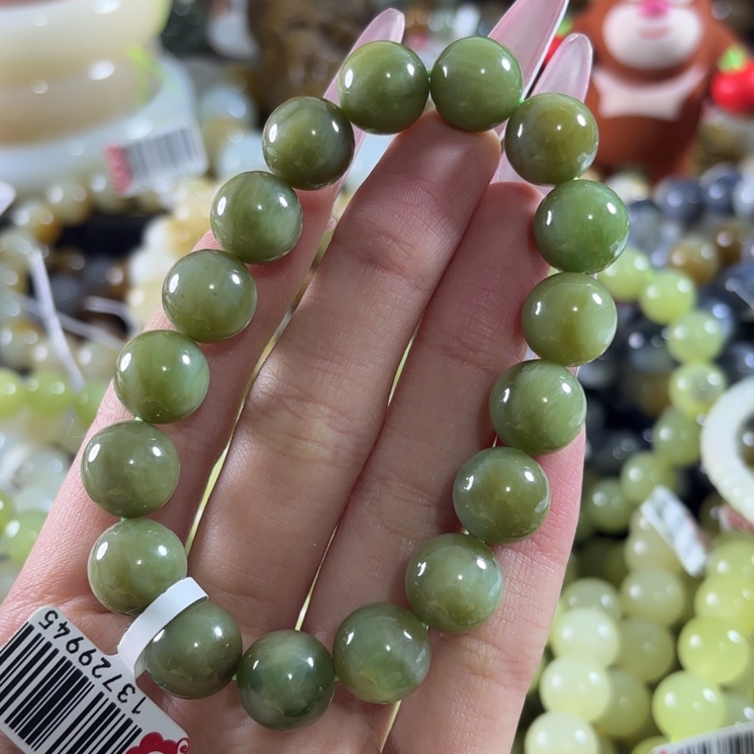 和田玉未镶嵌手链167