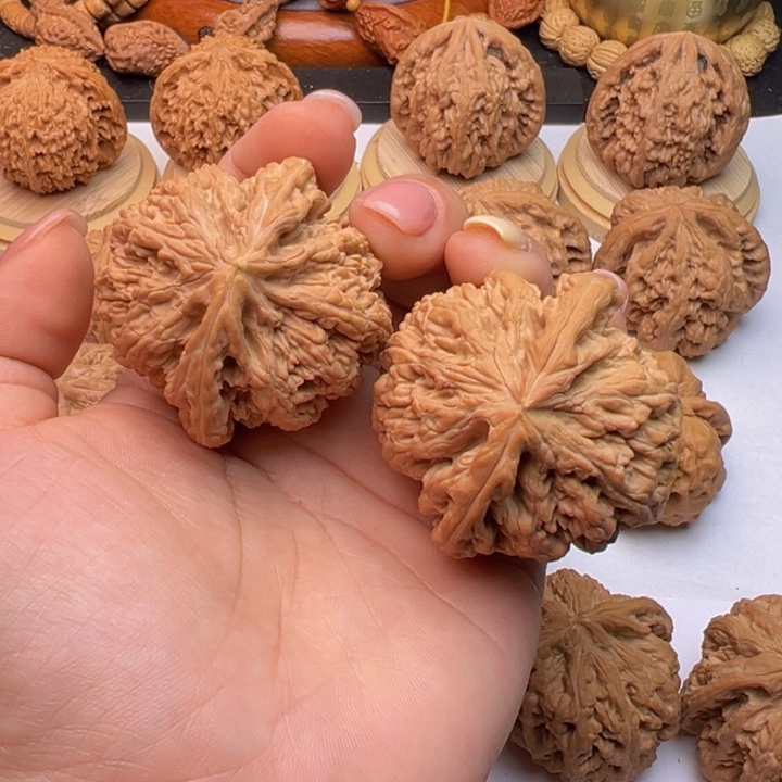 文玩核桃把件粗筋45+福利