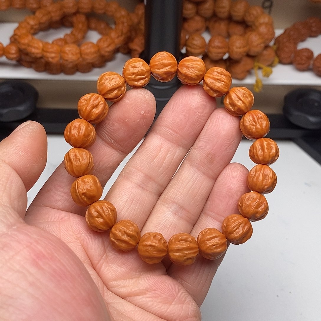 木质文玩核桃1.2京八棱