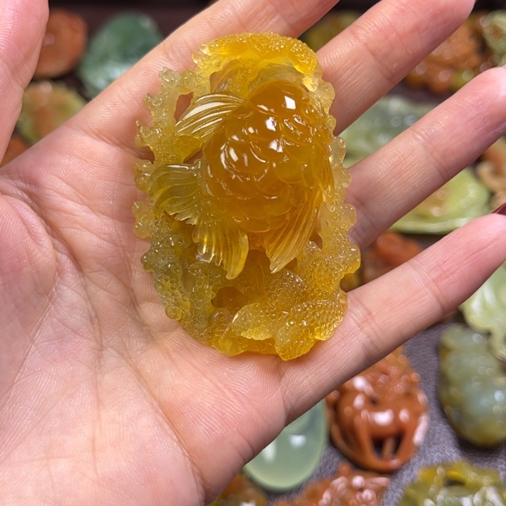 蛇纹石玉颈饰未镶嵌乐****~