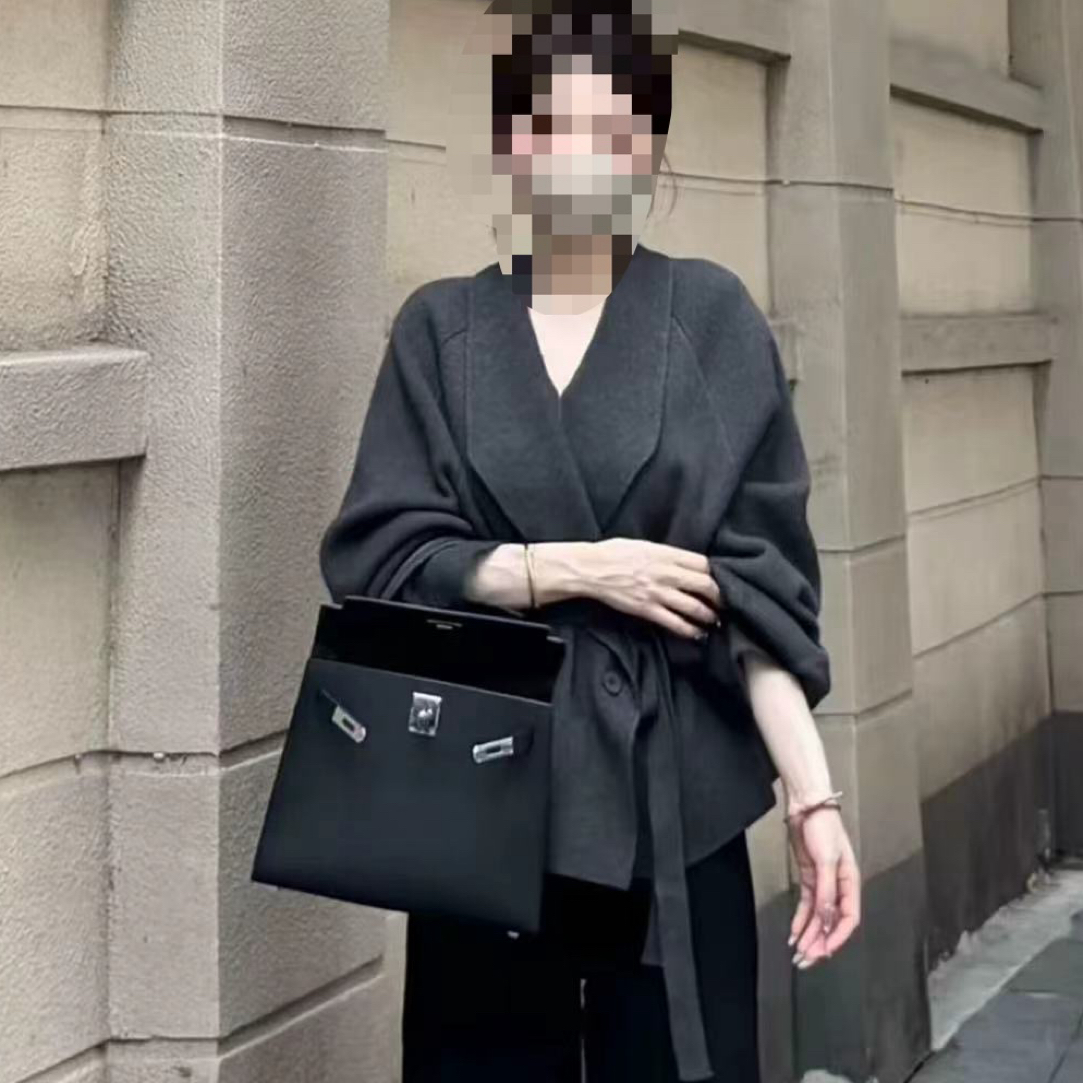 【秋秋】毛呢大衣短加棉988717