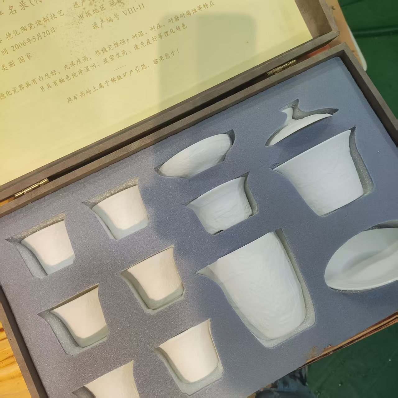 【闪购商品】清明上河图素烧茶具套装（不带礼盒）