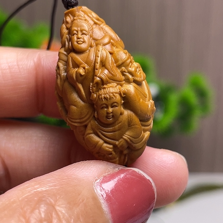 橄榄核吊坠橄榄核