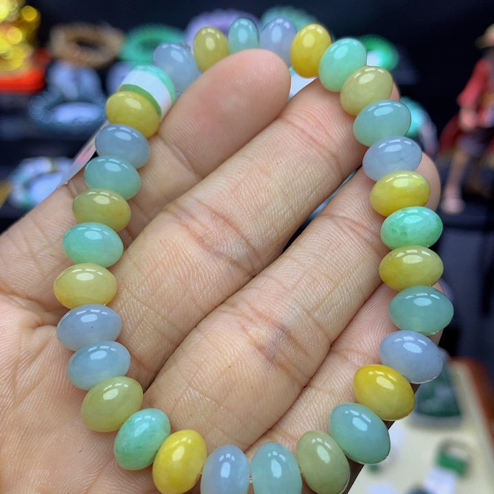 翡翠手链未镶嵌 翡翠 8.8