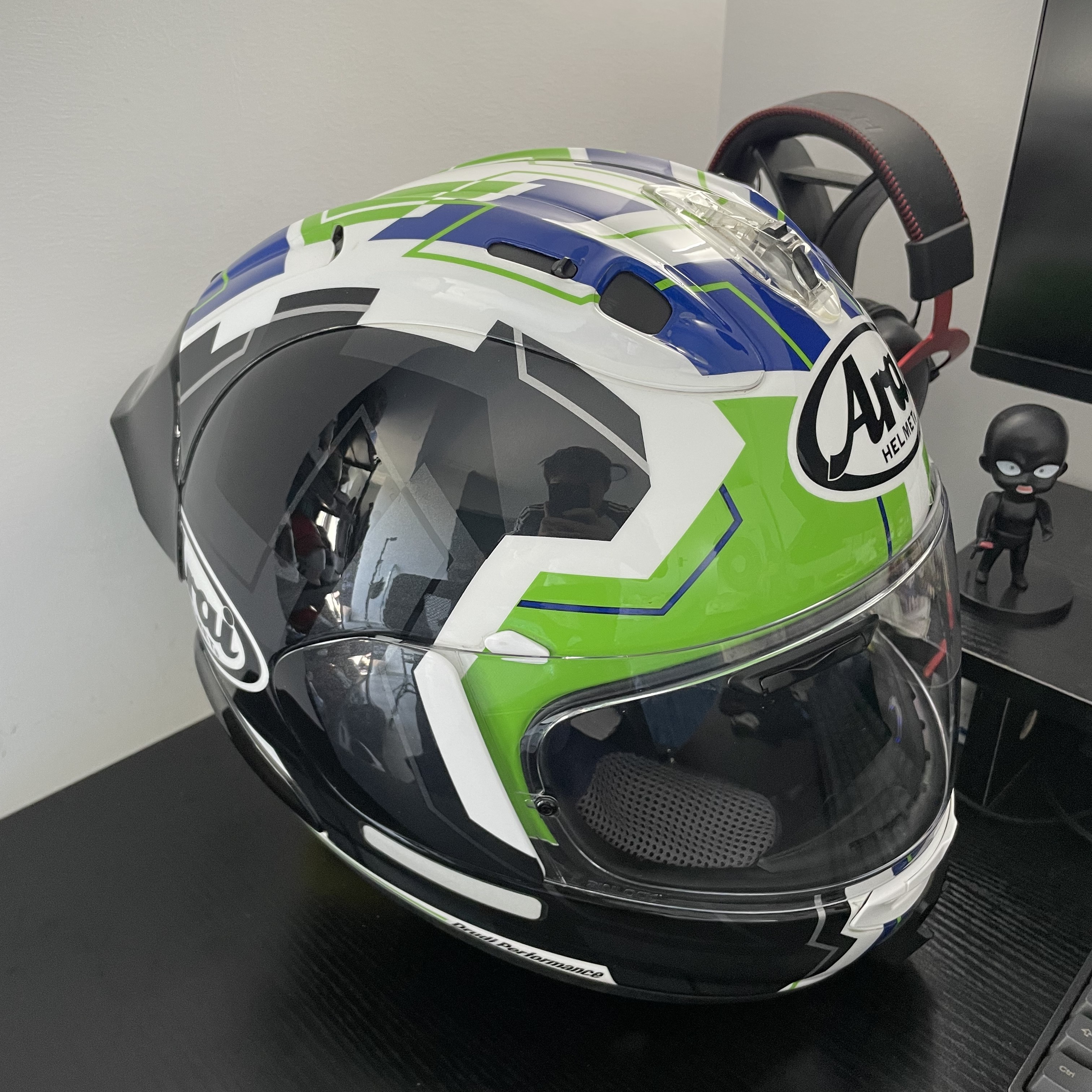 arai RX7X 乔纳森绿 M码 24出厂 适配版画