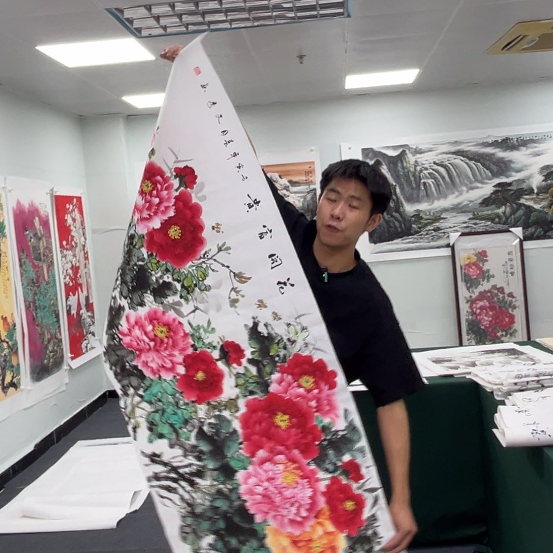 国画宣纸国画纯手绘作品