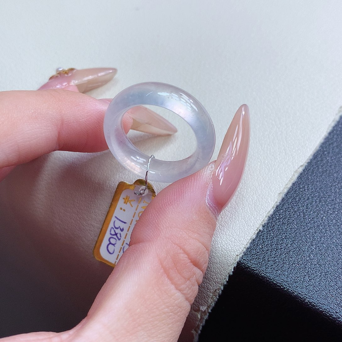 未镶嵌戒指翡翠12-13号