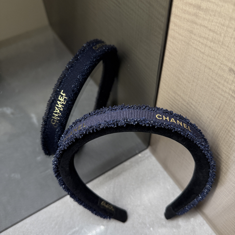 【小佟专属】高颅顶头箍高级感洋气时尚蓝色发箍头饰美妆工具-x