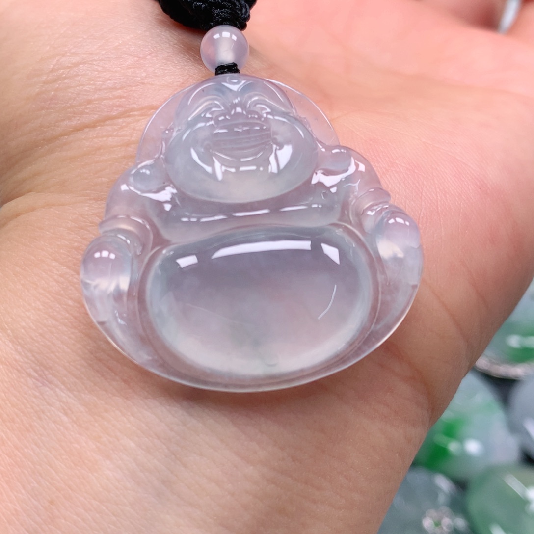 翡翠颈饰未镶嵌天然翡翠