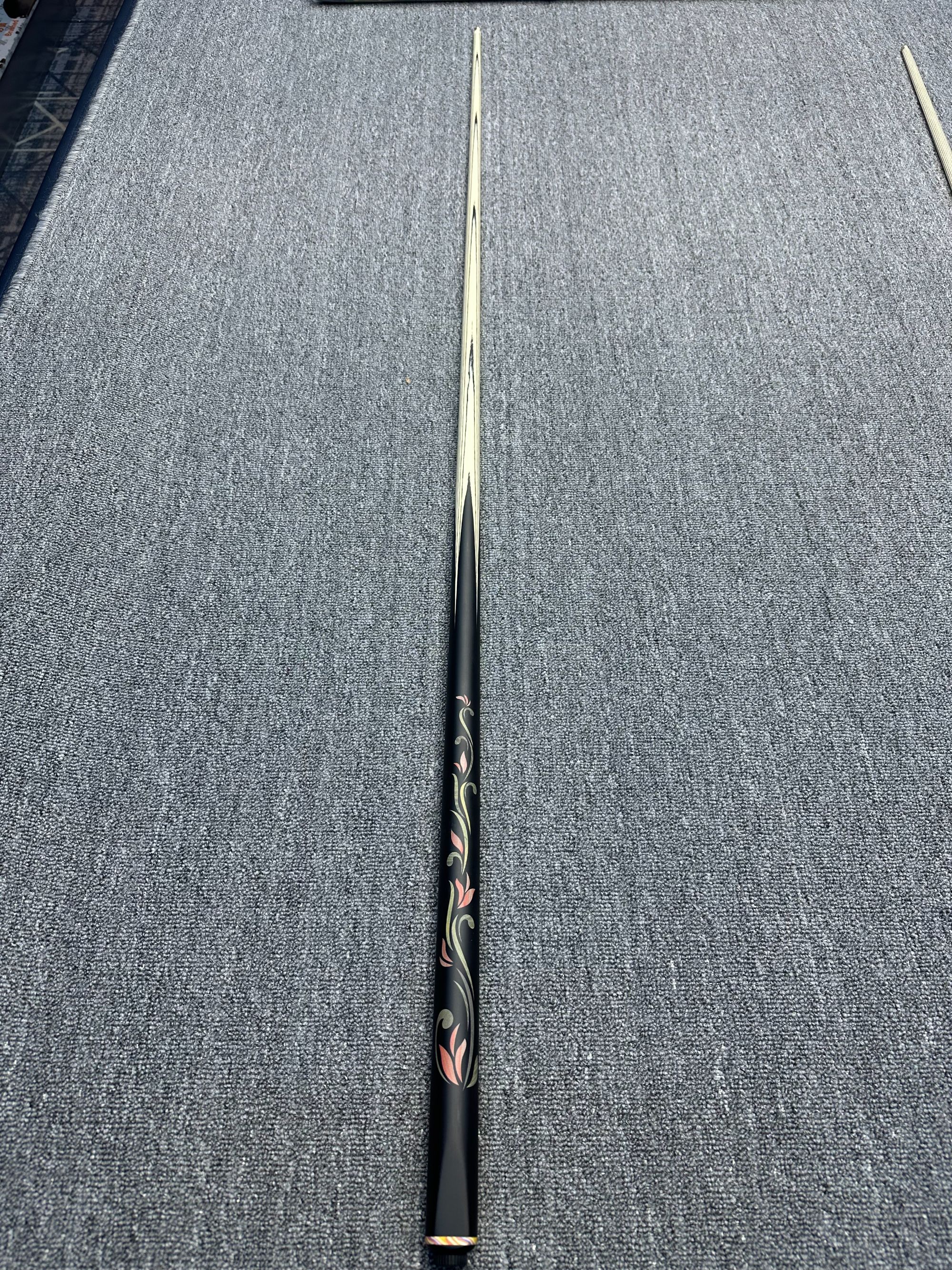 【凤华】小头斯诺克台球杆一体通杆适合黑八桌球厅专用