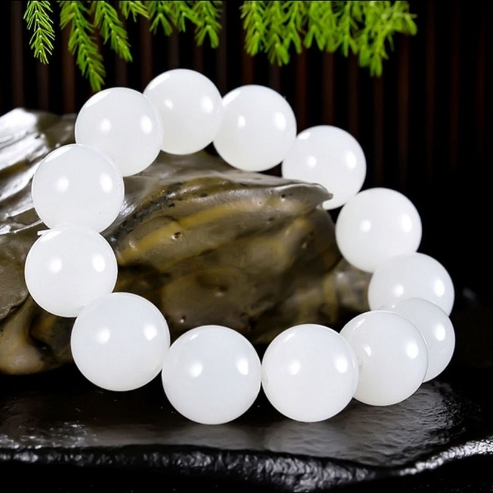 脂白新人福利 圆珠K20MM手串 男女均可佩戴（多样性发货)