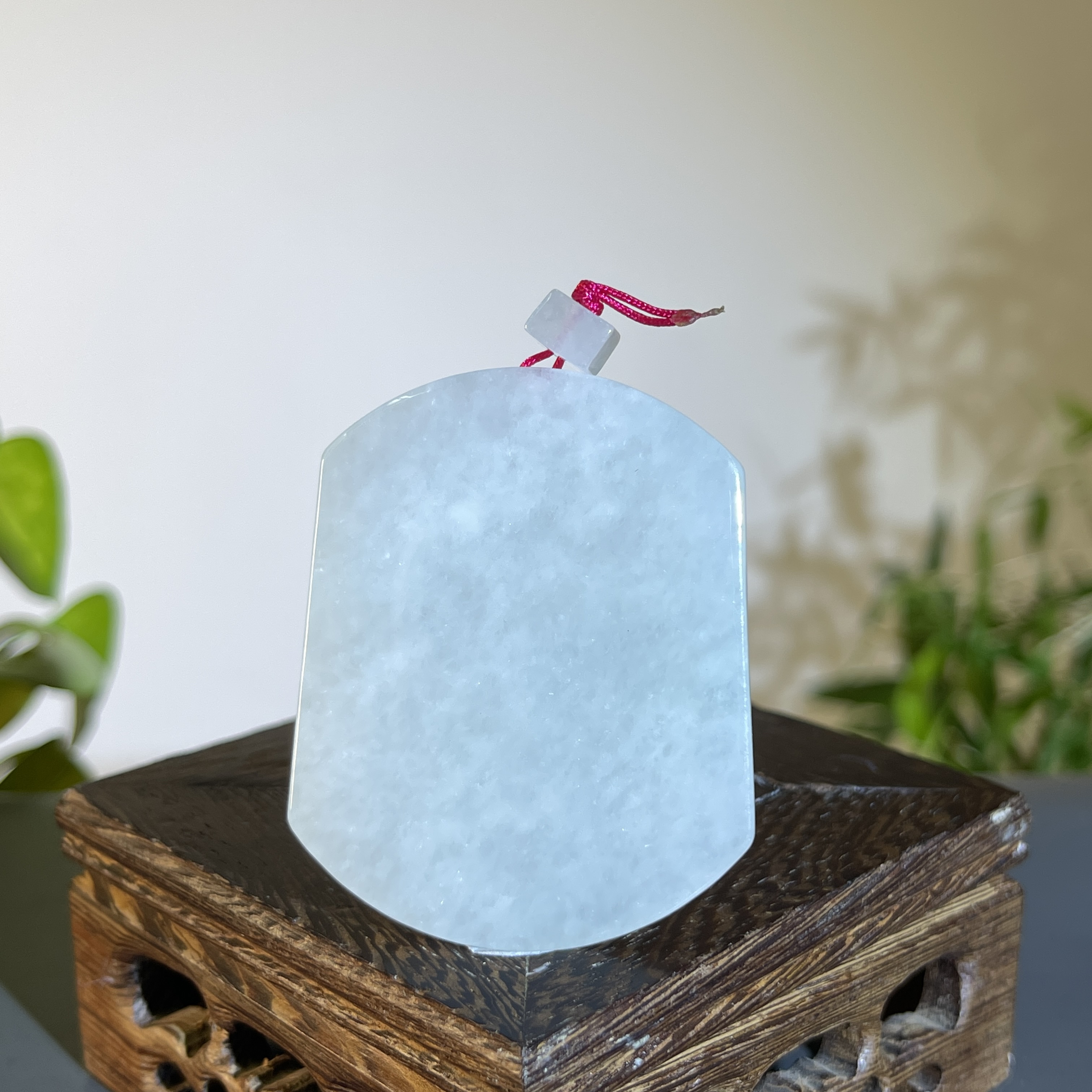 JXA09-69   天然缅甸A货翡翠   无事牌