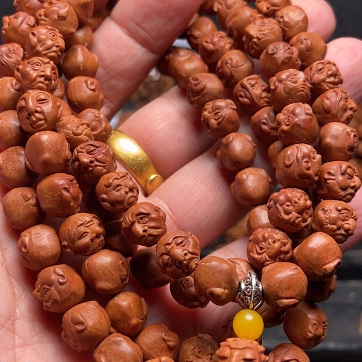 龙纹桃核福利108罗汉