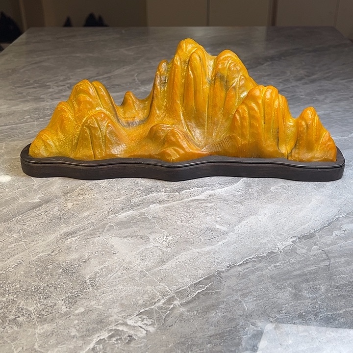 邓***）奇石茶宠鱼缸文房摆件