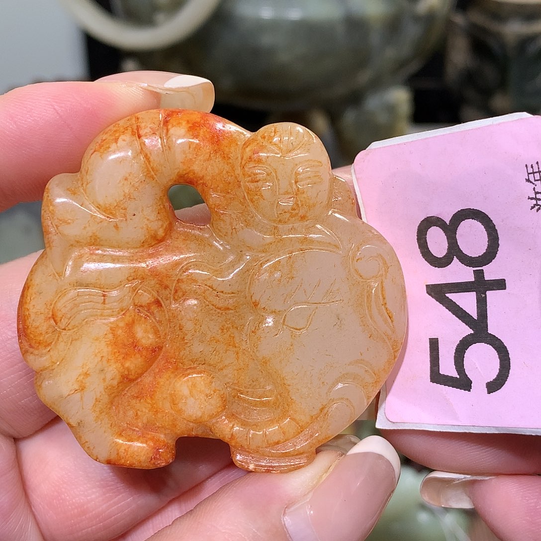 颈饰未镶嵌和田玉