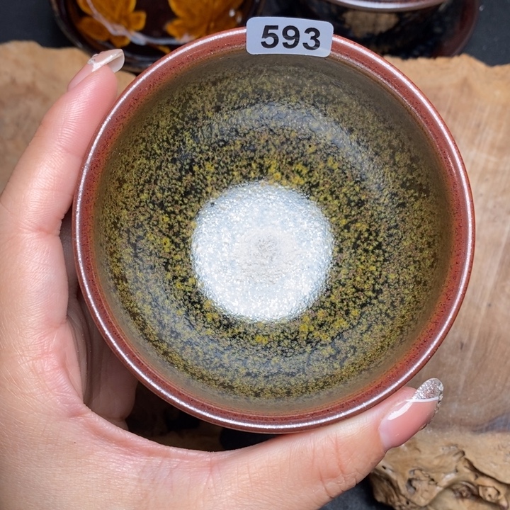 茶盏建窑建盏主人杯593