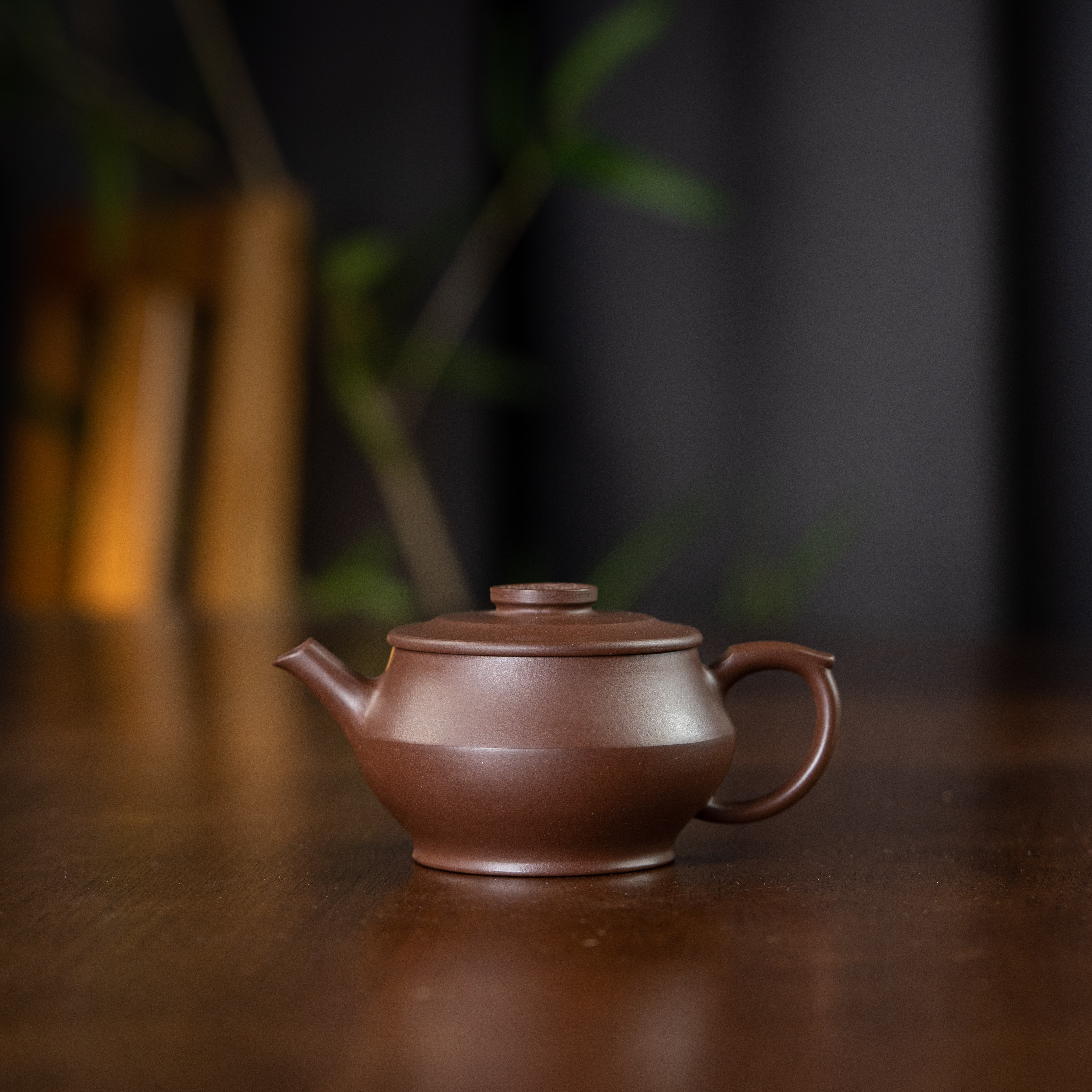 珽珽茶器【范家壶庄】吉金·吉鼓 蒋梦迪制 紫泥 150cc 家用紫砂壶