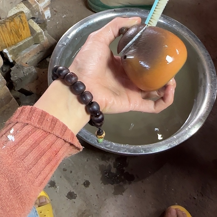 无***言紫砂茶壶坭兴陶柴烧