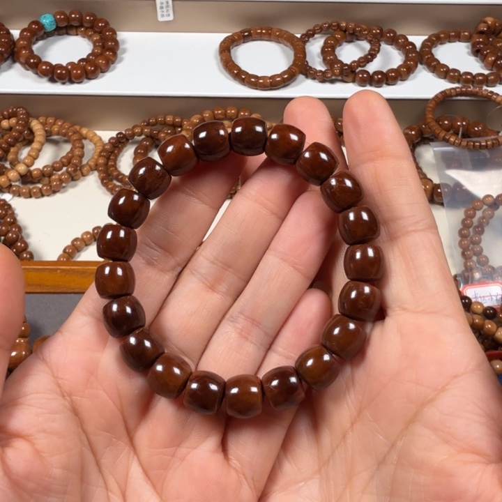 玖***限手串库克库克菩提10*11直切珠以上色
