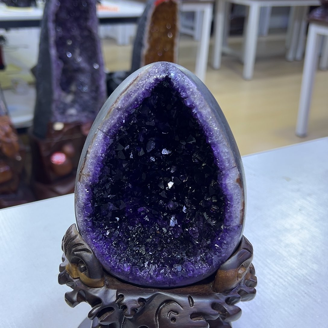 未镶嵌大型摆件（非配饰）紫晶