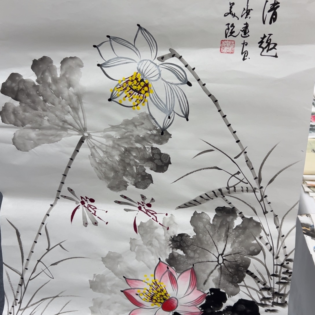 国画国画作品欣赏一下