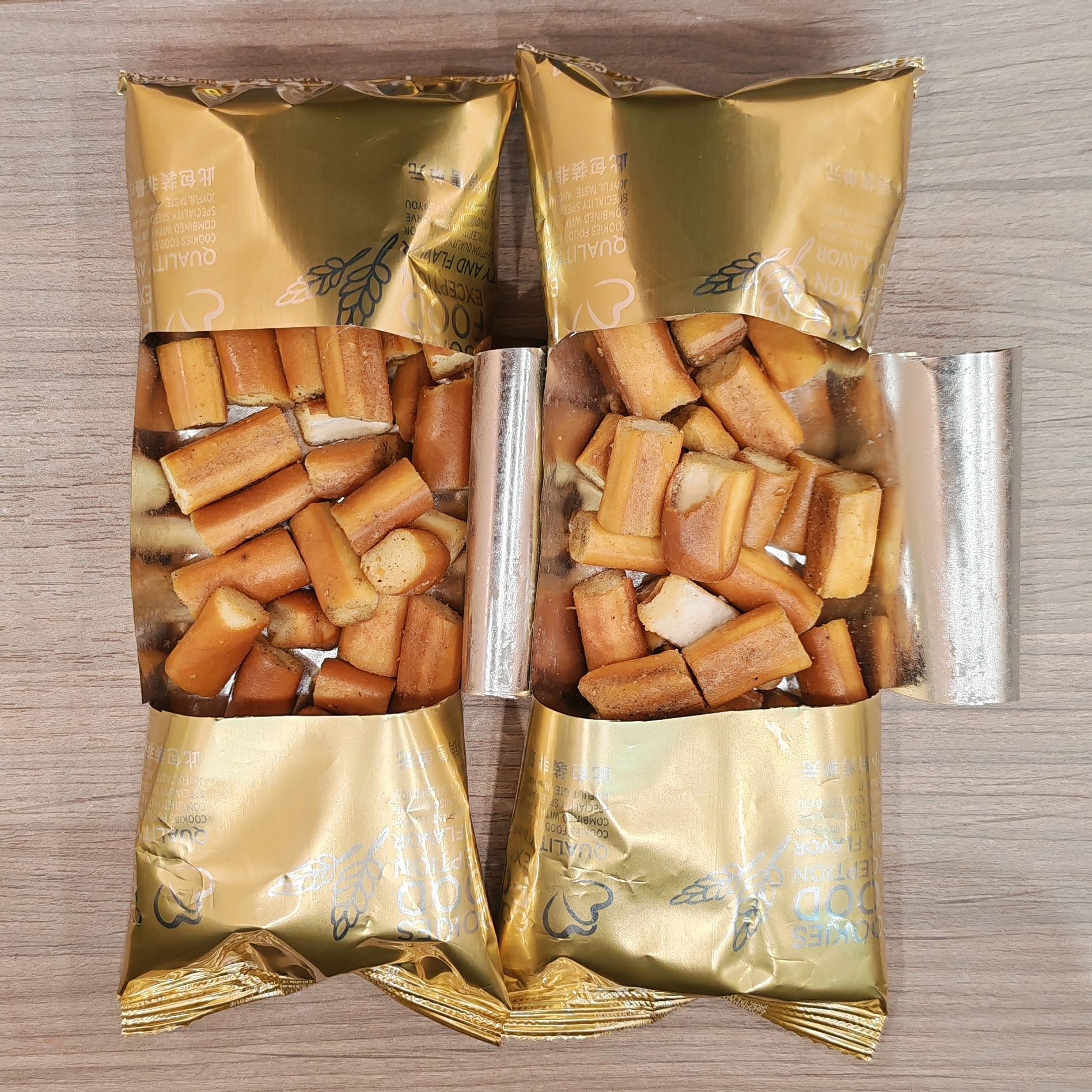 金枕头面包干独立小包装饭后小零食