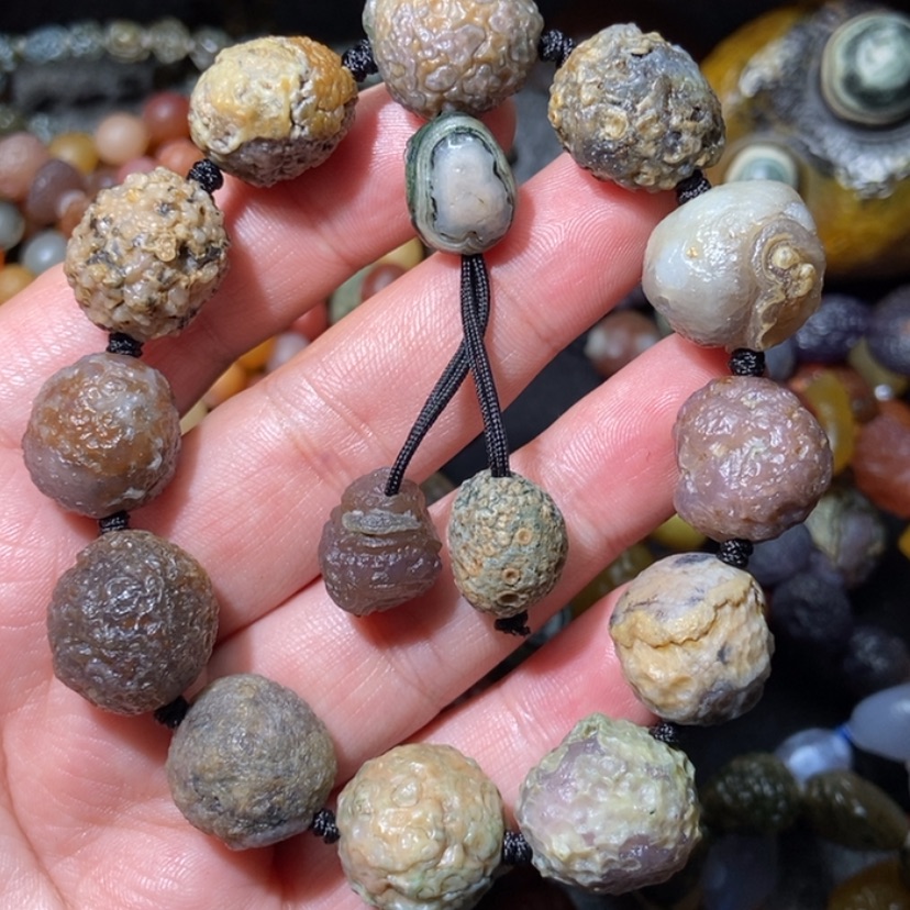 【闪购商品】玛瑙/玉髓颈饰合金浪****8