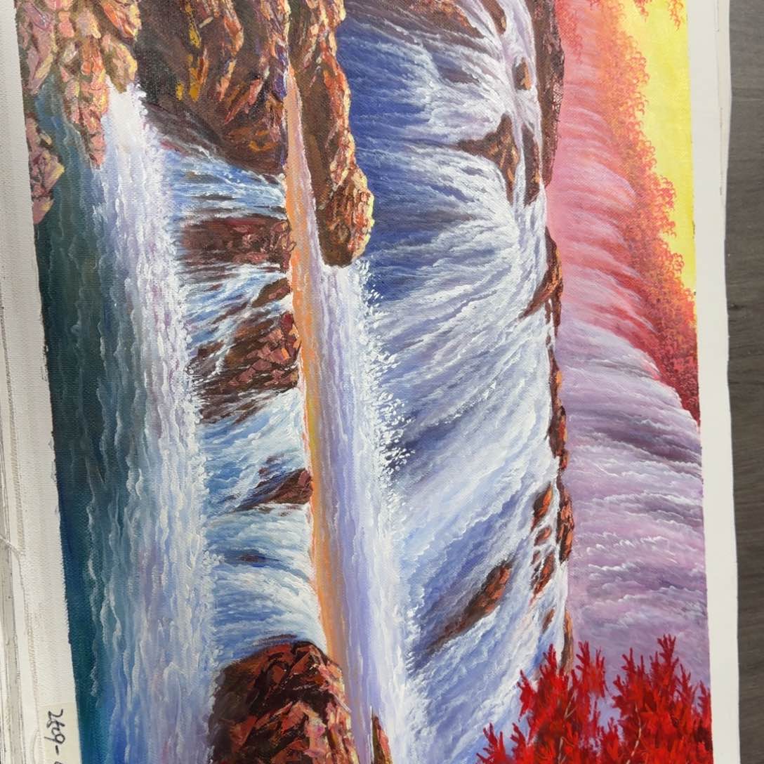 油画我在你心里就是一坨烂