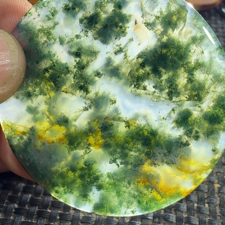 倆***爸玛瑙/玉髓未镶嵌颈饰