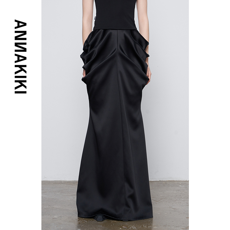 【AUNISEX专属】ANNAKIKI  罗马塔垂坠半裙3D3C1132H661