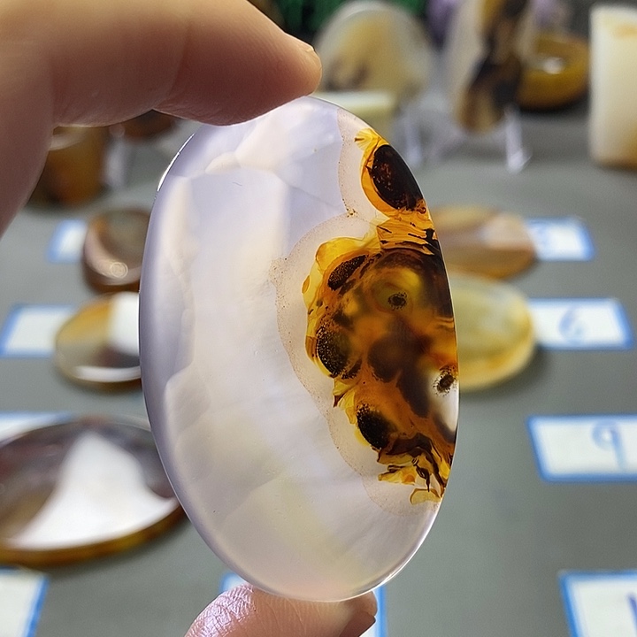 玛瑙/玉髓未镶嵌珠宝半成品201