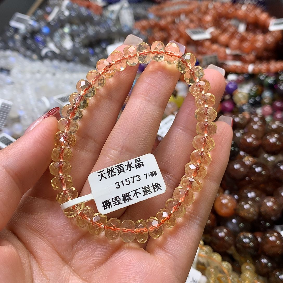 水晶手链未镶嵌，