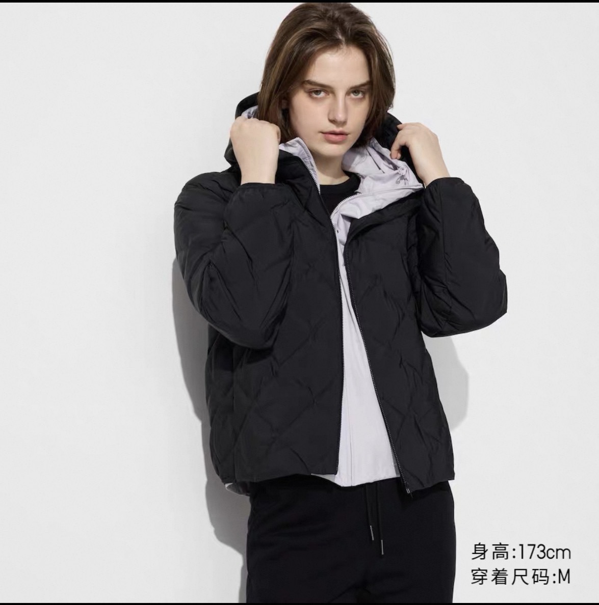 PUFFTECH空气棉服连帽外套/动感款外套女装