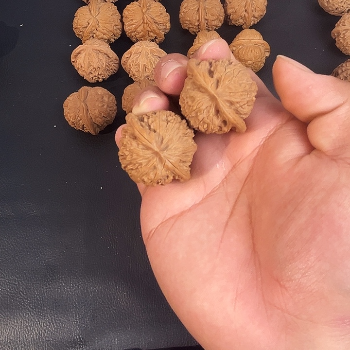 紫***狼吊坠文玩核桃核桃
