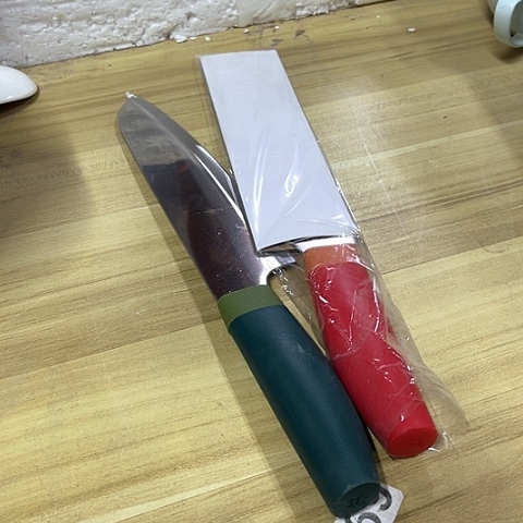 微瑕，不锈钢水果刀不能抗骨红，青柠