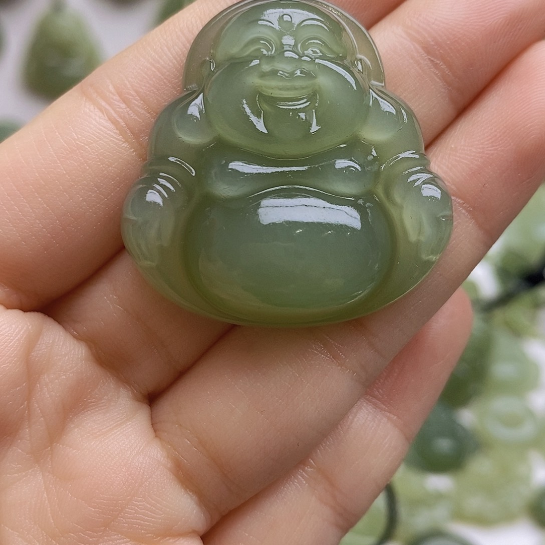 和田玉颈饰未镶嵌小*檬