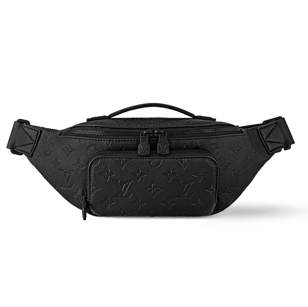 99新 LV 99新LV牛皮压花0667手提式胸包腰包斜挎包