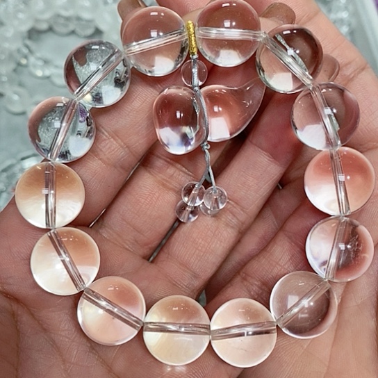 水晶手串未镶嵌啊****啊水晶3