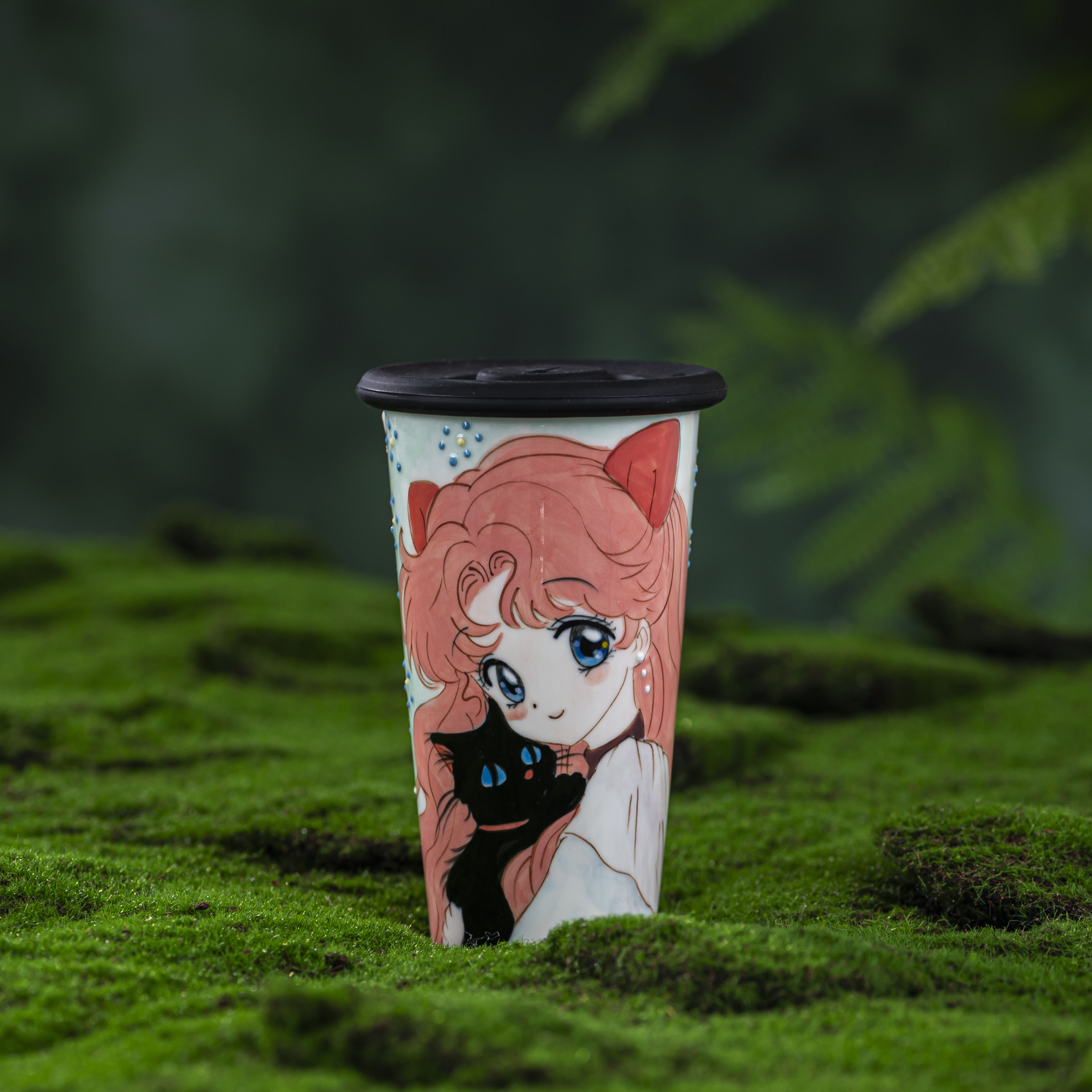 手工创意设计款陶瓷水杯