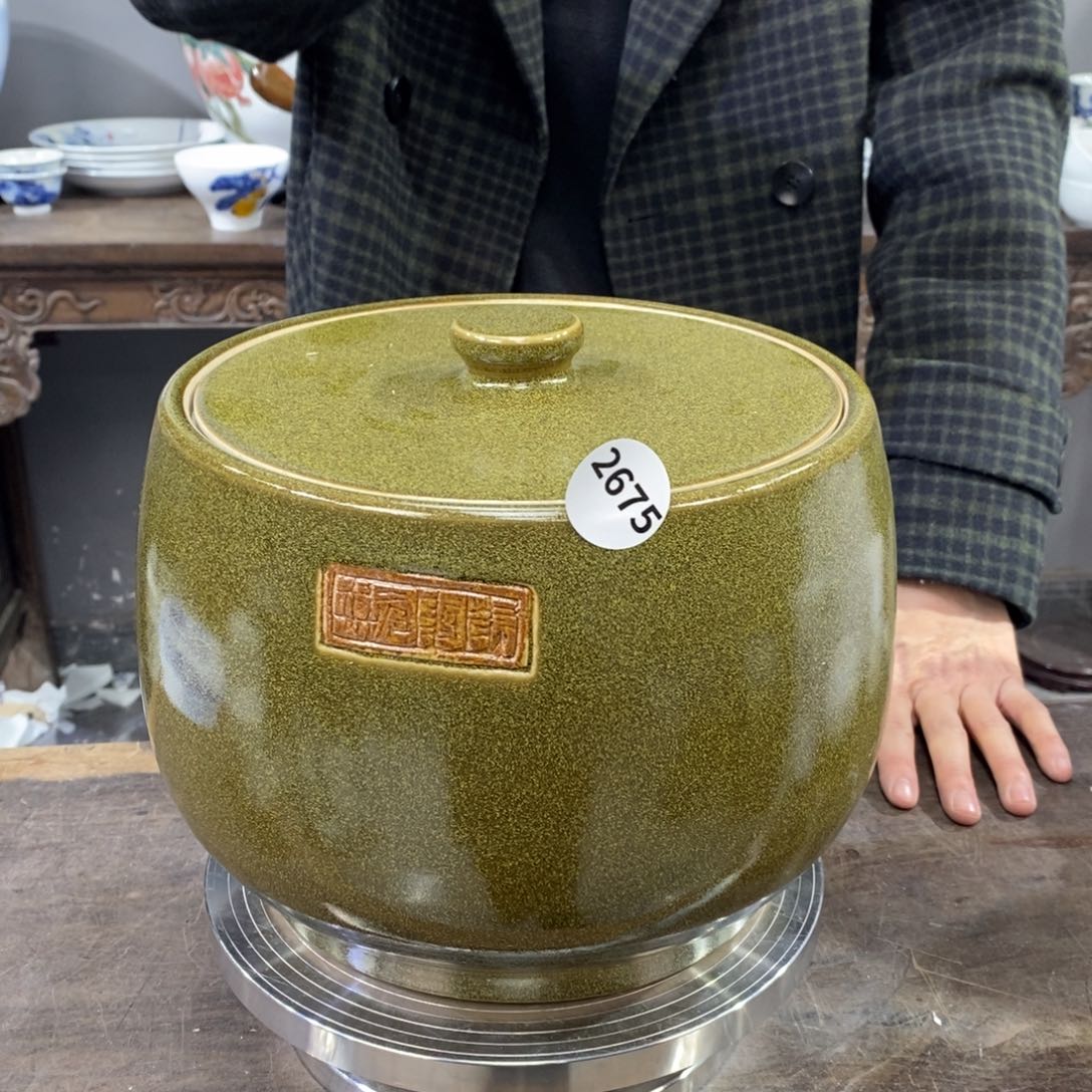 摆件吴义松陶瓷直播间2675